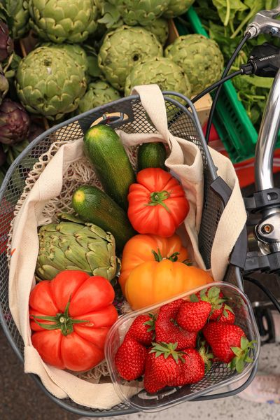 marché fruits légumes