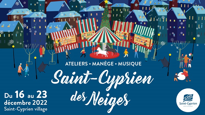 marché de noel st cyprien des neiges