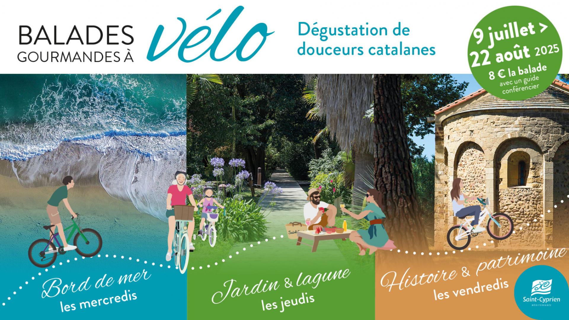 BALADE GOURMANDE BORD DE MER A VELO