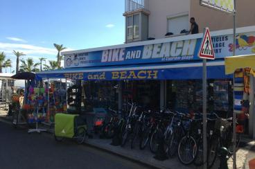 Bike and beach